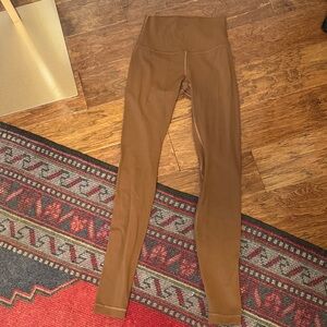 lululemon athletica High-Rise Chestnut Brown Leggings